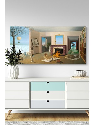 PremiumPort Modern Duvar Dekoru, Hafıza ve Zaman Temalı Şık Tablo