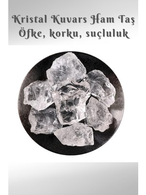 PremiumPort Doğal Kristal Kuvars Taşı Kütle, Ev ve Ofis Dekoru, Enerji Dengeleyici