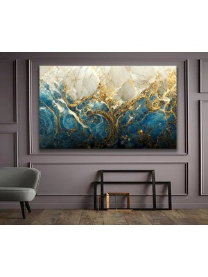 PremiumPort Soyut Kanvas Tablo, Modern Dekorasyon ve Sanatsal Hissiyat