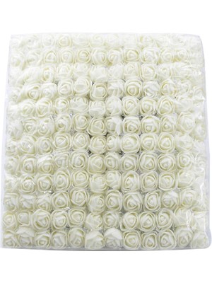 PremiumPort 144'LÜ Gül Lateks Tüllü Yapay Çiçek Süs Malzemesi