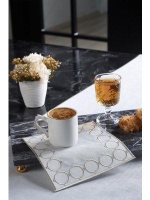 PremiumPort 6'lı Kokteyl Peçetesi, Zarif ve Şık Tasarım, Pratik Kullanım