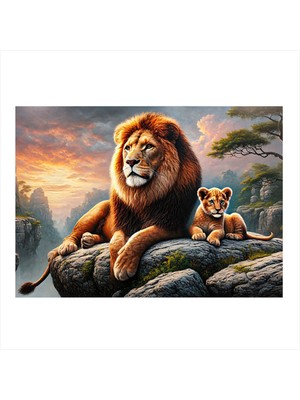 PremiumPort Doğal Ahşap Portre Tablo, Şık ve Sıcak Dekorasyon Için Mükemmel Seçenek