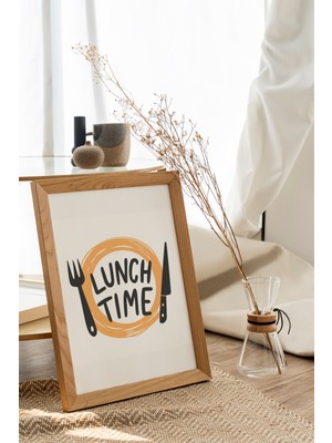 PremiumPort Şık Tekli Tablo Dekor, Mutfak ve Yemek Alanına Zarif Dokunuş