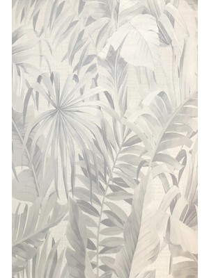 PremiumPort Geniş Yaprak Desenli Duvar Kağıdı, Şık ve Modern Dekoratif Tasarım