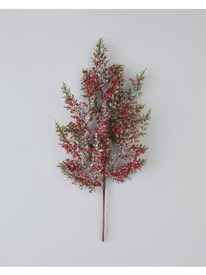 PremiumPort Yapay Çiçek, 61 Cm, Kırmızı ve Yeşil, Doğal Görünüm, Dekoratif, Kaliteli