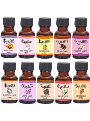 Teknotrust Aromatik 10'lu Mum Esansı ve Çamaşır Topu Seti, Huzurlu Kokular