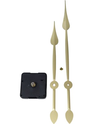 PremiumPort Sessiz Duvar Saati Mekanizması, 22MM Şaft, 60-80CM Uyumlu