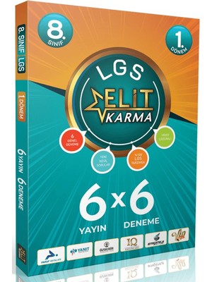 Paraf Yayınları Paraf 8. Sınıf LGS Elit Karma 6 Yayın 6 Deneme