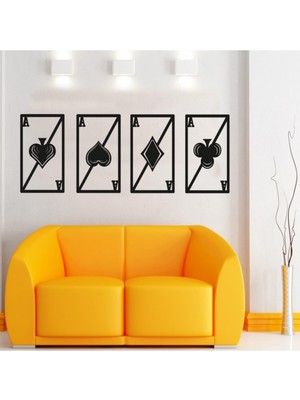 PremiumPort Şık Siyah Ahşap Lazer Kesim Duvar Süsü Dekorasyon Aksesuarı