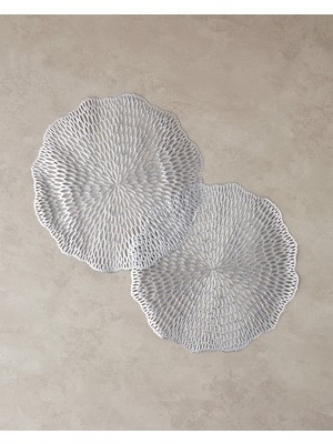 PremiumPort Iki Parça Pvc Amerikan Servisi, Zarif ve Pratik Masa Aksesuarı