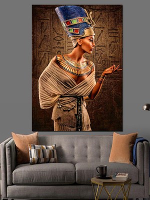 PremiumPort Şık Dekoratif Kanvas ve Mdf Ahşap Tablo, Modern ve Zarif Tasarım