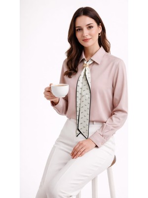 Avakado Aksesuar Detaylı Gömlek