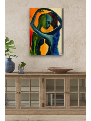 PremiumPort Birlik ve Sanat Temalı Kanvas Tablo, Şık Dekoratif Sanat Eseri