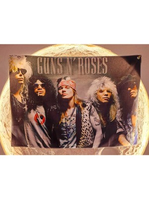 PremiumPort Rock Temalı Duvar Dekoru, Enerjik ve Canlı Odalara Şık Dokunuş