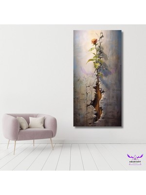 PremiumPort Modern Dikey Panoramik Kanvas, Şık ve Estetik Duvar Dekoru