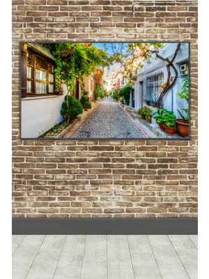 PremiumPort Derinlikli 3D Manzaralı Kendinden Yapışkanlı Duvar Kağıdı