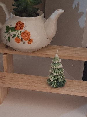 Mitos Space Karlı Çam Yeşil Mum