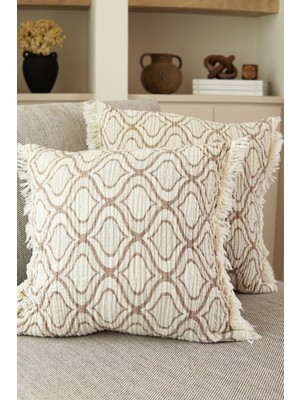 PremiumPort 2'li Müslin Kırlent Kılıfı, %100 Pamuk, Çok Katlı, Yumuşak ve Nefes Alır