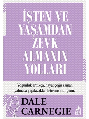Ren Kitap Işten ve Yaşamdan Zevk Almanın Yolları