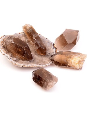 PremiumPort Dumanlı Kuvars Taşı Ham Kütle, Doğal ve Güçlü Kristal Koleksiyonu