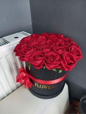 PremiumPort Sevgiliye Özel Kutu Gül Kız Isteme Çiçeği Hediye Seti