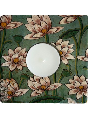 PremiumPort El Yapımı Doğal Taş Mumluk, Şık ve Dayanıklı Dekoratif Aksesuar