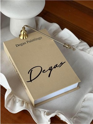 PremiumPort Kumaş Kitap Kutu, Yazılı Dekoratif Saklama Çözümü