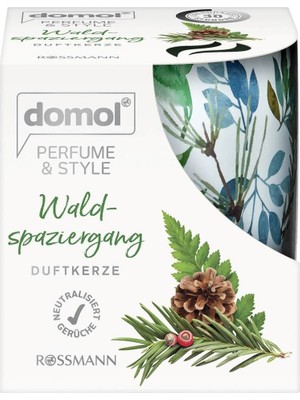 PremiumPort Doğal Orman Kokulu Mum 150 Gr, Huzurlu ve Sakin Atmosfer Için Ideal