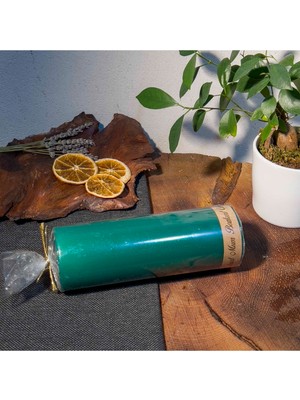 PremiumPort 20X7 Ölçüsünde Kütük Mum, Doğal ve Şık Dekoratif Ürün