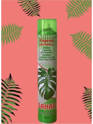 PremiumPort Bahar Çiçek Spreyi 750 Ml, Canlı ve Yapay Bitki Parlatıcı