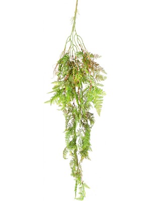 PremiumPort Doğal Yapay Eğreltiotu Sarmaşık, 115 Cm, Canlı ve Şık Dekorasyon Parçası