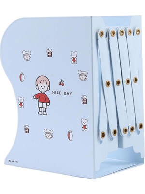 PremiumPort Mavi Masaüstü Kitap Tutucu, Şık ve Kullanışlı Tasarım