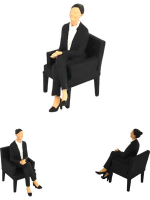 PremiumPort 5 cm 3D Reçine Insan Figürleri, Teraryum ve Maket Objesi Seti