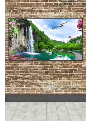 PremiumPort Doğa Temalı Kendinden Yapışkanlı Duvar Posteri, Şık ve Kolay Uygulama