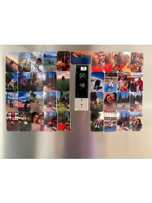 PremiumPort Kişiye Özel Fotoğraflı 6x9 Magnet Seti, 30 Adet, Şık ve Kaliteli