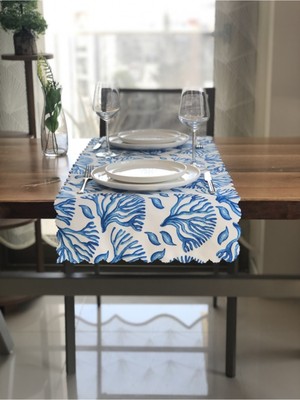 PremiumPort Mavi Mercan Oryantal Kesimli Amerikan Servisi, Şık ve Zarif Tasarım