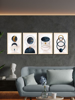 PremiumPort Modern Sanatsal Uv Baskı Mdf Art Tablo 40X30, Evinize Şıklık Katın