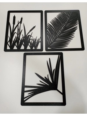 PremiumPort Doğa Temalı 115X50 cm Lazer Kesim Ahşap Tablo DGR0608