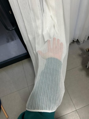 Ünverler Perde Sıralı Çelik Elite Seri Tül - 3 Metre - Sık Pile 1/3