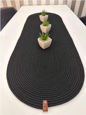 PremiumPort Şık Jüt Dokuma Amerikan Servisi 45X120, Ev ve Masa Dekoru