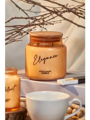 PremiumPort Şeffaf Cam Tasarım 2’li Koku Mum Takımı, Sıcak Atmosfer Yaratır