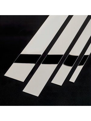 PremiumPort Kendinden Yapışkanlı Pleksi Ayna Şeridi 5cm x 244CM, Dekoratif Aksesuar