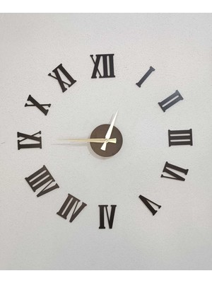 PremiumPort Şık Ahşap Duvar Saati ile Mekânınıza Zarafet Katın