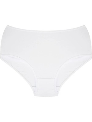 Marsilyan Kadın Büyük Beden Külot Beyaz 40264