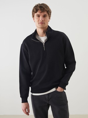 Lc Waikiki Yeni Sezon Dik Yaka Erkek Sweatshirt