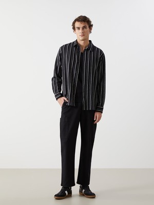 Lc Waikiki Yeni Sezon Rahat Kalıp Keten Görünümlü Erkek Pantolon