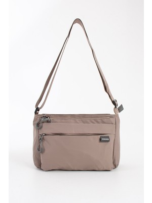 Sanmorris 6 Bölmeli Orta Boy Su Geçirmez Paraşüt Kumaş Çapraz Askılı Omuz Çantası 6026