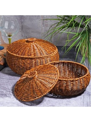 Hype Store 2'li Yuvarlak Sepet