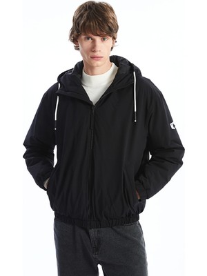 Lc Waikiki Yeni Sezon Rahat Kalıp Kapüşonlu Erkek Orta Kalın Mont