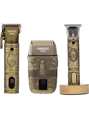 PremiumPort Pratik ve Çok Yönlü Erkek Bakım Seti, Tıraş Makinesi ile Mükemmel Sonuç